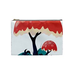 Tree-art-trunk-artwork-cartoon Cosmetic Bag (medium) by 99art