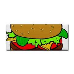 Hamburger-cheeseburger-fast-food Hand Towel