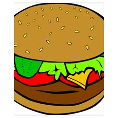 Hamburger-cheeseburger-fast-food Drawstring Bag (Small)