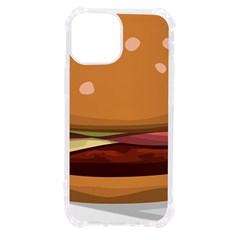 Hamburger-cheeseburger-burger-lunch Iphone 13 Mini Tpu Uv Print Case by 99art