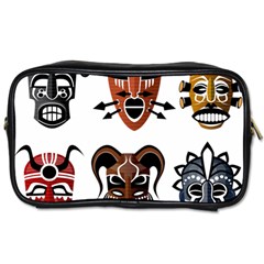 Tribal-masks-african-culture-set Toiletries Bag (two Sides) by 99art