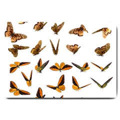 Butterfly Butterflies Insect Swarm Large Doormat