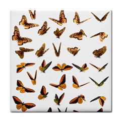 Butterfly Butterflies Insect Swarm Face Towel by 99art