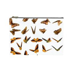 Butterfly Butterflies Insect Swarm Cosmetic Bag (large) by 99art