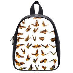 Butterfly Butterflies Insect Swarm School Bag (small)