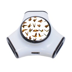 Butterfly Butterflies Insect Swarm 3-port Usb Hub