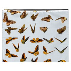 Butterfly Butterflies Insect Swarm Cosmetic Bag (xxxl) by 99art