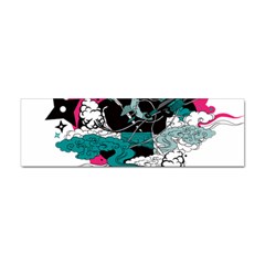 Japan Ninja-japanese-samurai-color- Sticker Bumper (10 Pack) by 99art