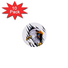Eagle 1  Mini Buttons (10 Pack)  by 99art
