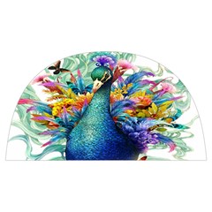 Bird-peafowl-painting-drawing-feather-birds Anti Scalding Pot Cap by 99art