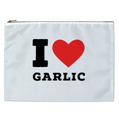 I Love Garlic Cosmetic Bag (xxl) by ilovewhateva