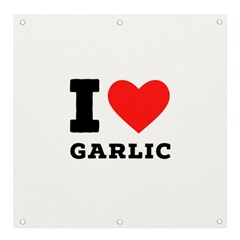 I Love Garlic Banner And Sign 4  X 4  by ilovewhateva