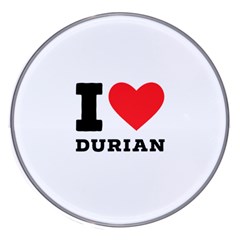 I Love Durian Wireless Fast Charger(white) by ilovewhateva