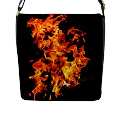 Live Coals Flap Closure Messenger Bag (l)