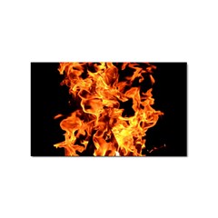 Live Coals Sticker Rectangular (10 Pack) by artworkshop