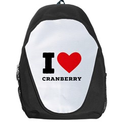 I Love Cranberry Backpack Bag by ilovewhateva