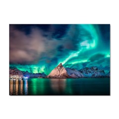 Amazing Aurora Borealis Colors Sticker A4 (10 Pack) by B30l