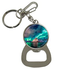 Amazing Aurora Borealis Colors Bottle Opener Key Chain