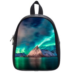 Amazing Aurora Borealis Colors School Bag (Small)