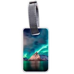 Amazing Aurora Borealis Colors Luggage Tag (one side)