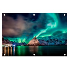 Amazing Aurora Borealis Colors Banner and Sign 6  x 4 