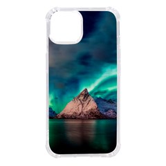 Amazing Aurora Borealis Colors iPhone 14 TPU UV Print Case