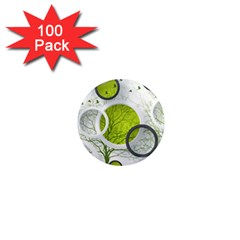 Circles Still Life 1  Mini Magnets (100 Pack) 