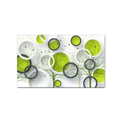 Circles Still Life Sticker (rectangular) by B30l