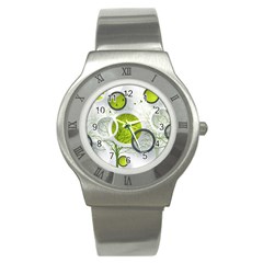 Circles Still Life Stainless Steel Watch