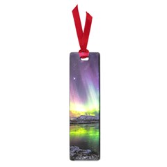 Aurora Borealis Polar Northern Lights Natural Phenomenon North Night Mountains Small Book Marks by B30l