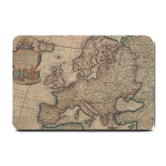 Old Vintage Classic Map Of Europe Small Doormat