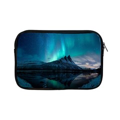 Aurora Borealis Mountain Reflection Apple Ipad Mini Zipper Cases by B30l