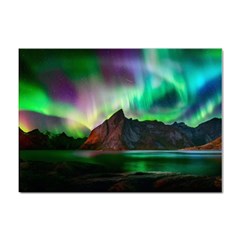 Aurora Borealis Nature Sky Light Sticker A4 (100 Pack) by B30l
