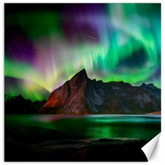 Aurora Borealis Nature Sky Light Canvas 16  X 16 