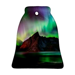 Aurora Borealis Nature Sky Light Ornament (bell) by B30l