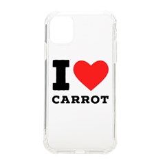 I love carrots  iPhone 11 TPU UV Print Case