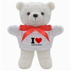 I Love Cantaloupe  Teddy Bear by ilovewhateva