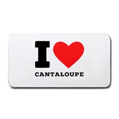 I Love Cantaloupe  Medium Bar Mat by ilovewhateva