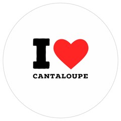 I Love Cantaloupe  Round Trivet by ilovewhateva