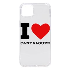 I Love Cantaloupe  Iphone 14 Plus Tpu Uv Print Case by ilovewhateva