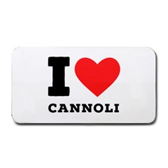 I Love Cannoli  Medium Bar Mat by ilovewhateva