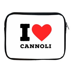 I Love Cannoli  Apple Ipad 2/3/4 Zipper Cases by ilovewhateva