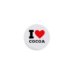 I Love Cocoa 1  Mini Buttons by ilovewhateva