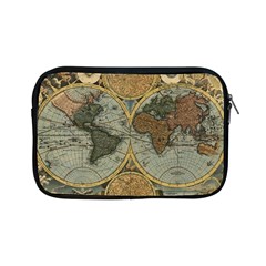 Vintage World Map Travel Geography Apple Ipad Mini Zipper Cases by B30l