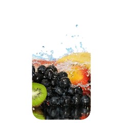 Variety Of Fruit Water Berry Food Splash Kiwi Grape Iphone 14 Pro Black Uv Print Case by B30l