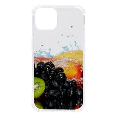 Variety Of Fruit Water Berry Food Splash Kiwi Grape Iphone 13 Tpu Uv Print Case by B30l