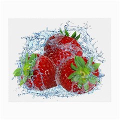 Red Strawberries Water Squirt Strawberry Fresh Splash Drops Small Glasses Cloth by B30l