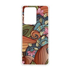 Multicolored Flower Decor Flowers Patterns Leaves Colorful Samsung Galaxy S20 Ultra 6 9 Inch Tpu Uv Case by B30l