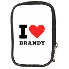 I Love Brandy Compact Camera Leather Case by ilovewhateva