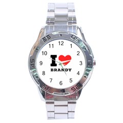 I Love Brandy Stainless Steel Analogue Watch by ilovewhateva